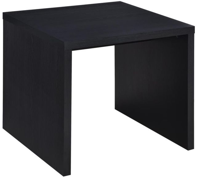 Coaster® Knapp Black Square Side End Table -0