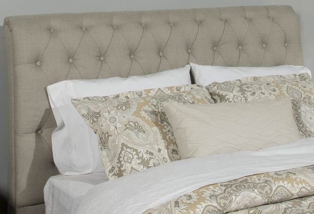 HH2 Home Napleton Sandstone Linen Queen Bed Frame-3