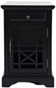 Jofran Inc. Craftsman Antique Black Power Chairside Table-2
