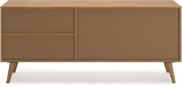 Signature Design by Ashley® Thadamere Light Brown Large TV Stand-3