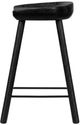 Four Hands Barrett Matte Black Counter Stool-3