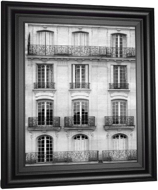 Classy Living Laura Marshall Across The Street I 22" Wall Art-3