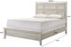 Crown Mark Lorraine Antique White Queen Panel Bed-1