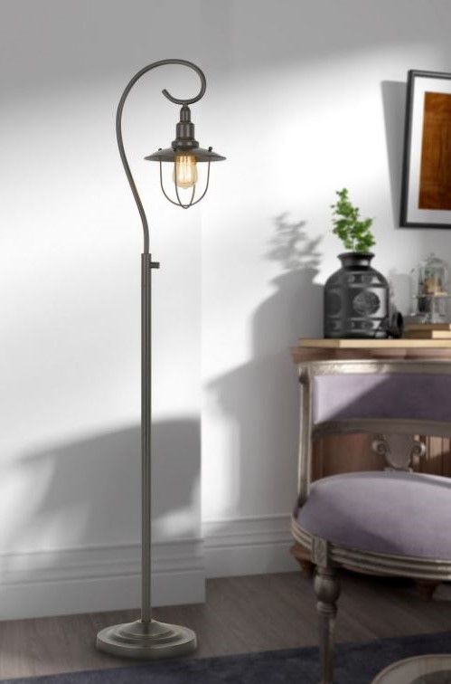 Cal® Lighting & Accessories Vigo Dark Bronze Floor Lamp-1