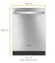 Whirlpool® 24" Built in Dishwasher-Fingerprint Resistant Stainless Steel-4