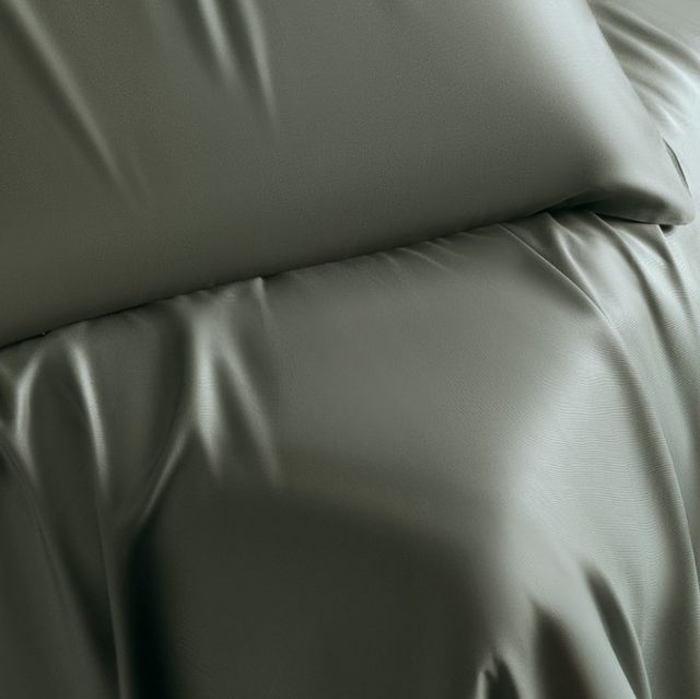 Cariloha Retreat 4-Piece Oasis Green Lyocell King Sheet Set-0