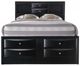 ACME Furniture Ireland Black Queen Bookcase Bed-1