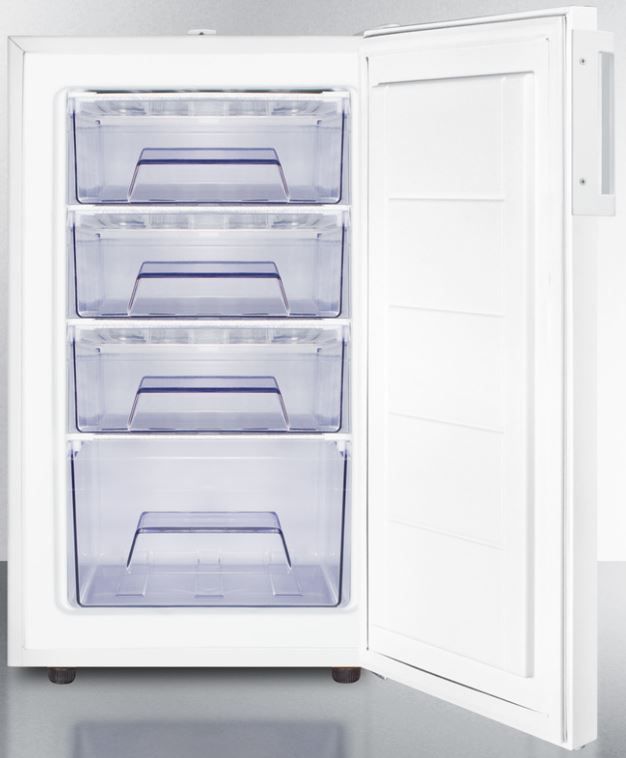 Accucold® 19" White Undercounter Freezer -2