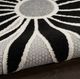 Nourison Home™ Aloha Black White 5'x8' Style 1 Area Rug-5