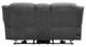 Homelegance® Brennen Charcoal Power Double Reclining Loveseat-3