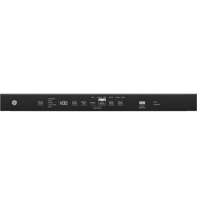 GE® 24" White Built-In Dishwasher with Sanitize Cycle-4