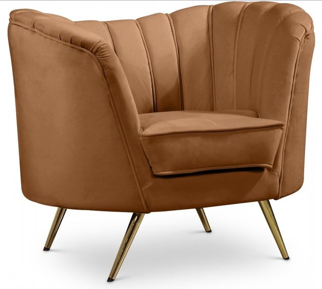 Meridian Furniture Margo Saddle Velvet Chair-0