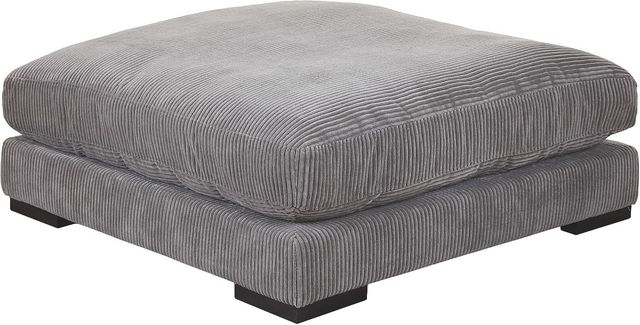 Moe's Home Collection Tumble Dark Grey Ottoman-0