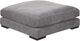 Moe's Home Collection Tumble Dark Grey Ottoman-0