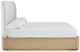 Modus Furniture Penny Buff Cream Ash/Oatmeal Queen Upholstered Platform Bed-4