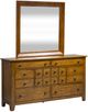 Liberty Furniture Grandpas Cabin 3-Piece Aged Oak Queen Sleigh Bedroom Set-4