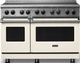Viking® 5 Series 48" Pure White Pro Style Induction Range-0