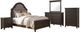 Liberty Furniture Paradise Valley 5-Piece Flax Tweed/Saddle Brown Queen Upholstered Panel Bedroom Set-0