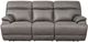 Cheers by Man Wah Naples Taupe Power Reclining Sofa with Power Headrest-0