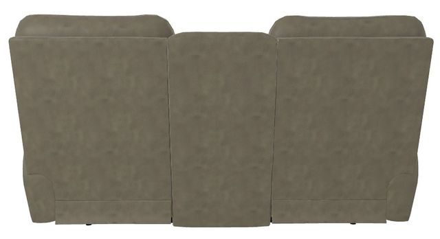 La-Z-Boy® Brooks Charcoal Manual Reclining Loveseat with Console-3