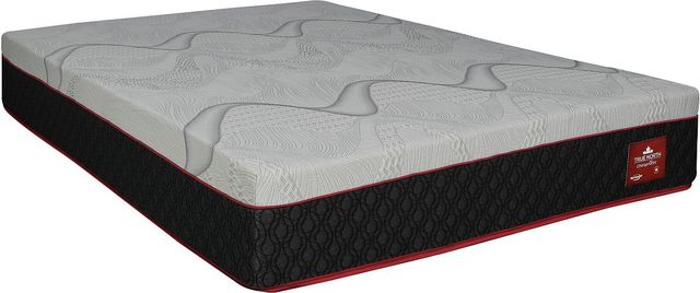 Springwall® True North Chiropractic® Glacier 12" Hybrid Medium Plush Smooth Top King Mattress in a B-0