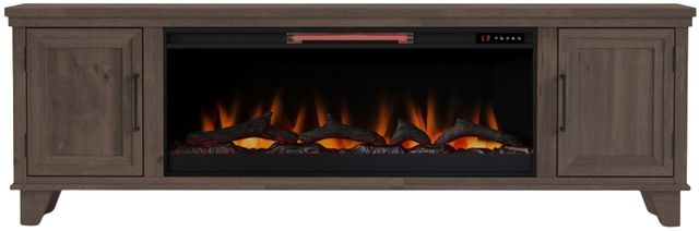 Legends Home Real Cozy Sonoma Barnwood 78" Fireplace Console-0