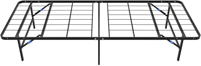Sleeptone® Black Twin XL Foldable Storage Bed Frame-1