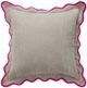 Stylecraft Tamara Day Gray 22" Designer Throw Pillow-0