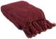 Surya Tobias Garnet 51"x71" Throw Blanket-1