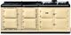 AGA™ eR7 210 Classic Cast Iron 83" Cream Pro Style Dual Fuel Range-0