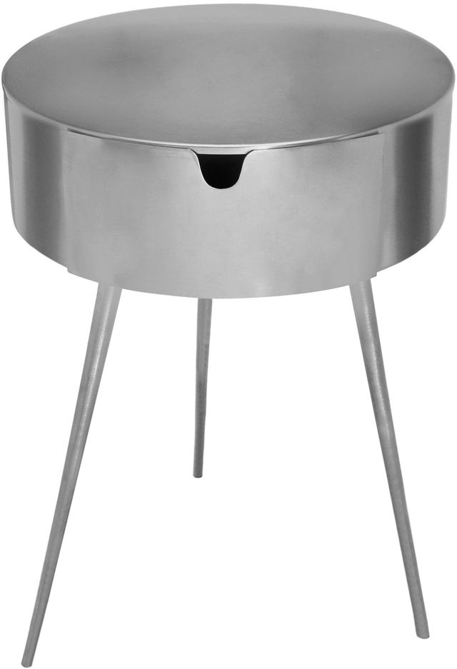 Meridian Furniture Bali Silver Nightstand-2