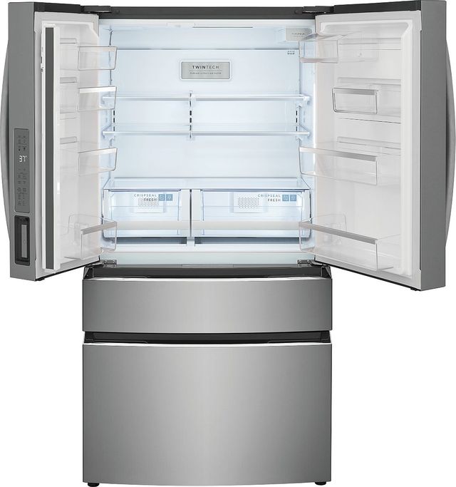 Frigidaire Gallery® 36 in. 27.2 Cu. Ft. Smudge-Proof® Stainless Steel French Door Refrigerator-1