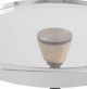 Uttermost® Arthur Clear Drink Table with Bronze Base-4