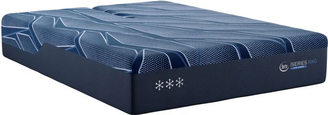 Serta® iSeries NXG™ 13.5" Hybrid 4500 Plush Smooth Top Split Head Queen Mattress-2