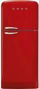 Smeg 50's Retro Style 31 in. 19.3 Cu. Ft. Red Top Freezer Refrigerator-0
