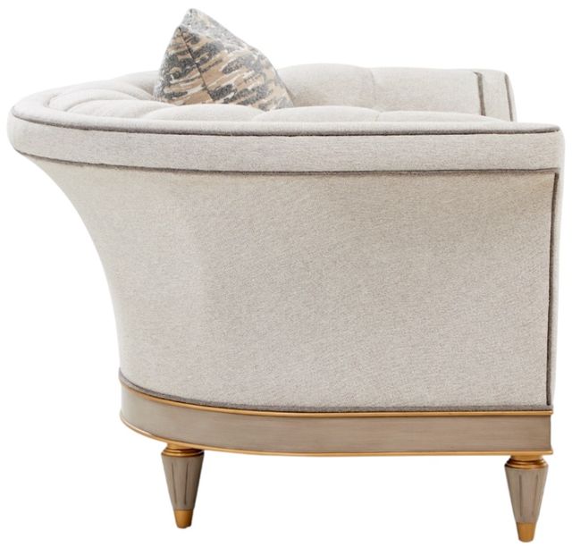 Michael Amini® St. Charles Dove Gray Matching Chair-3