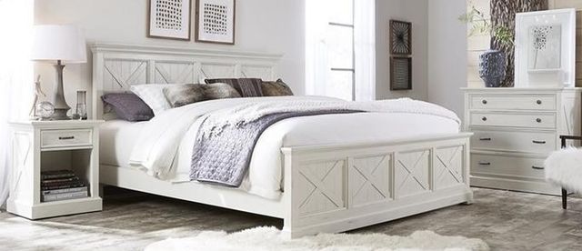 homestyles® Seaside Lodge 3-Piece Off-White King Bedroom Set-1