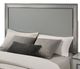 Furniture of America® Cassiopeia Metallic Gray 64" Queen Panel Bed-1