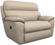 La-Z-Boy® Roman Chocolate Leather Power Reclining Chair and a Half with Headrest-0