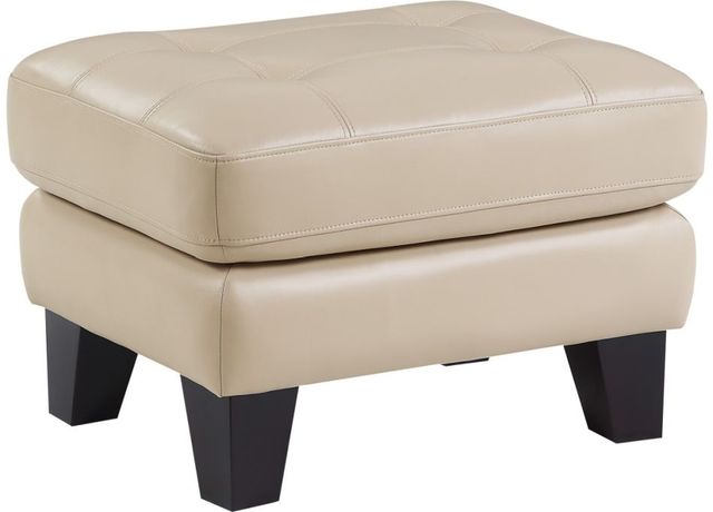 Homelegance® Spivey Beige Leather Ottoman-0