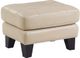 Homelegance® Spivey Beige Leather Ottoman-0