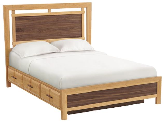 Whittier Wood® Furniture Addison Duet Full Storage Panel Bed-0