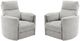 Parker House® Radius 2-Piece Mineral Power Swivel Glider Recliner Set-0