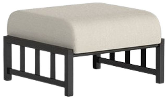 Homecrest™ Outdoor Living Customizable Liberty Cushion Aluminum/Fabric Outdoor Ottoman