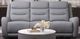 Furniture of America® Matthias Gray Manual Reclining Sofa-0