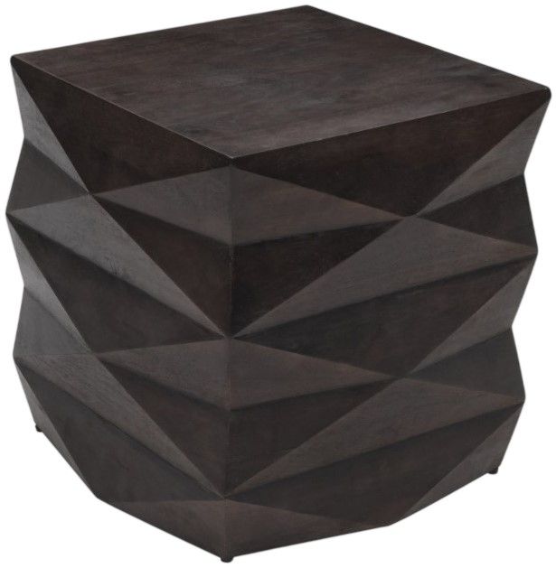 Crestview Collection Brenner Deep Brown End Table-0