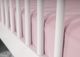 BEDGEAR® Dri-Tec® Performance Pink Crib Fitted Sheet-3