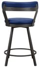 Homelegance® Appert Blue Swivel Counter Height Chair-5