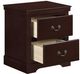 Mazin Furniture Seabright Cherry Nightstand-2