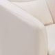 Elements International Stanton Mercer Cream Chair-5
